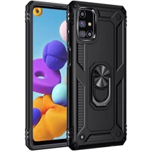 Чехол для телефонов Mobile Case Shockproof Serge Magnetic Ring Black for Samsung M515 Galaxy M51: Совместимость Samsung M515 Galaxy M51