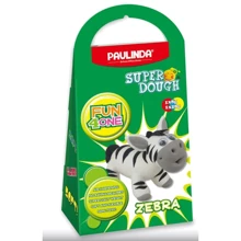 Масса для лепки Paulinda Super Dough Fun4one Зебра (подвижные глаза): Производитель PAULINDA