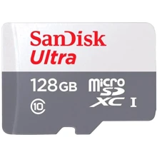Карта памяти SanDisk 128GB microSDXC Class 10 UHS-I Ultra (SDSQUNR-128G-GN3MN): Тип карты MicroSDXC