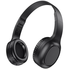 Навушники Hoco W46 Charm Black: Тип конструкції накладные