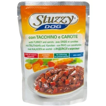 Корм для собак Stuzzy Dog Turkey Carrot индейка морковь в соусе, пауч, 100г: Тип Консервы