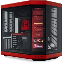 Корпус HYTE Y70 Touch Black/Red (CS-HYTE-Y70-BR-L): Форм-фактор материнской платы E-ATX/ATX/MicroATX/Mini-ITX