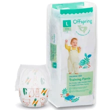 Подгузники-трусики Offspring, Зайчики, размер L (DP-OI-FAP-L36P-HBN): Тип Подгузники-трусики