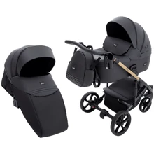 Универсальная коляска 2 в 1 Bair Onyx ECO OE-01 черный (680789): Тип коляски Универсальная коляска (2-в-1)