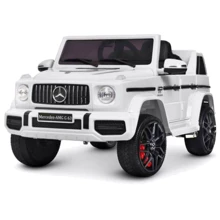 Детский электромобиль Bambi Джиа Mercedes White (M 4280EBLR-1): Вид джип