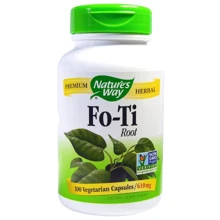 Nature's Way Fo-Ti Root 610 mg 100 Veggie Caps Горец многоцветковый: Форма выпуска Капсулы
