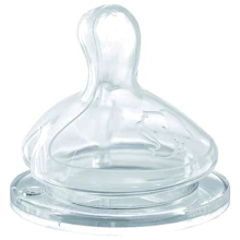 Соска Bebe Confort Emotion Physio силиконовая с широким основанием, размер L, 2 шт (3102203000): Поток быстрый