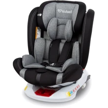 Автокрісло Kidwell ORBIT ISOFIX 0-36 kg Black: Група 0/1/2/3 (с рождения до 36 кг)