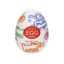 Мастурбатор-яичко Tenga Keith Haring Street Egg Multicolored OS: Для кого Для мужчин