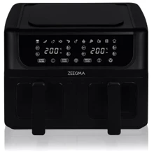 Фритюрница Zeegma Dual 9л Black: Тип устройства Аэрофритюрница (мультипечь)