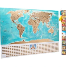 Скретч-карта My Gift My Map Flags edition украинский язык, 88х63см: Производитель My Gift