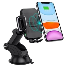 Держатель Choetech Car Holder Wireless Charger 15W Black (T521-F): Производитель Choetech