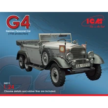 Автомобиль немецкого руководства II MB Typ G4 (1935 production), WWII German personnel car (ICM24011): Производитель ICM