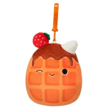 Мягкая игрушка на клипсе Squishmallows Вафелька Вивер 9 см (SQCP00219): Тип забавные фигурки