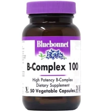 Bluebonnet Nutrition B-Complex B-Комплекс 100 50 вегетарианских капсул: Тип Витамин B