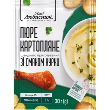 Упаковка Пюре картофельное Любисток быстрого приготовления со вкусом курицы 8х30 г (УП4820241581627): Технология Сушка
