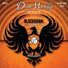 Струна для гитар Комплект струн DEAN MARKLEY 8010 Blackhawk Аcoustic Bhos XL (10-47): Тип Комплект струн