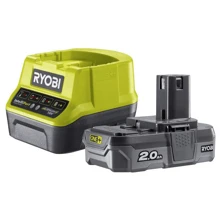 Аккумулятор и зарядное устройство для электроинструмента Ryobi RC18120-120 (5133003368): Тип Комплект (зарядное устройство + аккумулятор)