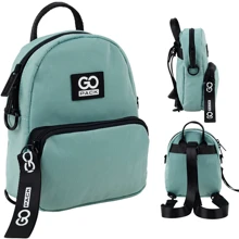 Мини рюкзак-сумка GoPack Education Teens 181XXS-2 мятный (GO24-181XXS-2): Возрастная группа от 7 до 14 лет