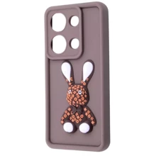Чохол для телефона Mobile Case Pretty Things Brown/Rabbit для Xiaomi Redmi Note 13 Pro 4G / Poco M6 Pro 4G: Сумісність Xiaomi Redmi Note 13 Pro 4G / Poco M6 Pro 4G