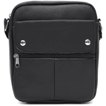 Мужская сумка через плечо Keizer черная (K11114bl-black): Пол Мужской
