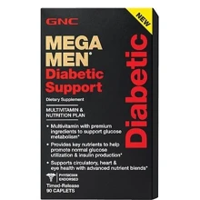 GNC Mega Men Diabetic Support 90 caps: Форма выпуска Капсулы