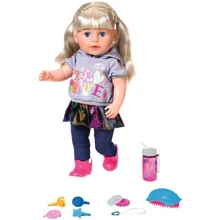 Кукла Baby Born серии "Нежные объятия" - Сестрёнка-Модница (43 cm, с аксессуарами) (824603): Возраст от 4 лет