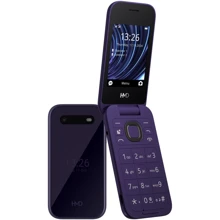 Мобильный телефон HMD 2660 4G FLIP Dual Sim Violet (UA UCRF): Дисплей 2.8" (240x320) + 1.77"