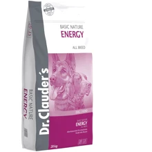 Сухой корм Dr.Clauder's Basic Nature Energy для собак в период повышенных физических нагрузок, соревнований, выставок 20 кг (34122000): Тип Сухой корм
