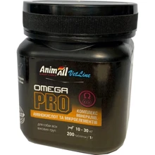 Витамины AnimAll VetLine Omega PRO для собак средних пород 1 гх200 т. (4820150205461): Производитель AnimAll VetLine