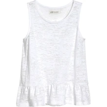 Майка H & M 5071116 134-140 см біла: Тип майки