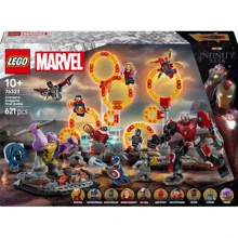 Конструктор LEGO Marvel Мстители: Финал Решающая битва (76323): Количество деталей, шт. 621
