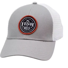 Мужская бейсболка Simms Fish It Well Small Fit Trucker серая (13134-034-00): Производитель Simms