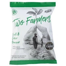 Чипсы картофельные Two Farmers с сидровым уксусом 40 г (5060626100107): Вес нетто 40 г