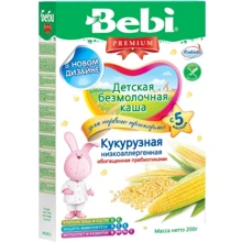 Каша кукурузная низкоаллергенная с пребиотиками (3838471019835): Тип Каши безмолочные