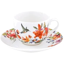 Чашка із блюдцем Krauff Colibri 100 мл (21-244-037): Тип Чашка c блюдцем