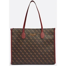 Сумка жіноча GUESS SILVANA TOTE темно-коричнева (HWQB8665230-BGO): Стать Женский
