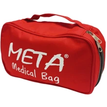Сумка медицинская «мини» Meta Medical Bag Mini 0.5L красная Уни 13х4х10 см (1910000201): Цвет красный