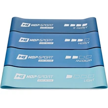 Эспандер Hop-Sport Набор резинок для фитнеса 60x7.5 см синий (HS-L675RLВ): Производитель Hop-Sport