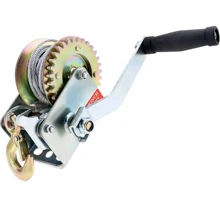 Ручная лебедка Forte HWT-1200 545 кг трос 10 м: Тип Лебедка