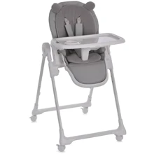 Стілець для годування El Camino ME 1037 CRYSTAL Bear Gray (ME 1037 Bear Gray): Тип классический стульчик