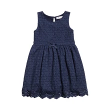 Платье H&M 4491395 110-116 см темно-синее: Тип Платья