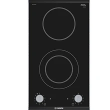 Варочная поверхность электрическая Bosch PKF375CA1E: Расположение панели спереди