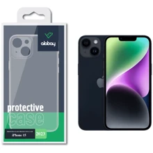 Чехол для iPhone Alabay TPU Case Transparent for iPhone 15: Цвет прозрачный