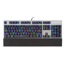 Клавиатура Motospeed CK108 USB ENG, UKR, RUS Outemu Red, RGB (mtck108mr): Подключение проводное