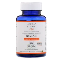 Enzymedica Риб'ячий жир Meriva Curcumin Fish oil Риб'ячий жир і Меріва куркумін 60 гелевих капсул: Тип Омега 3