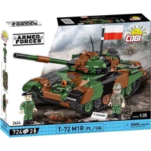 Конструктор Cobi Armed Forces Танк Т-72 M1R (UA/PL) (COBI-2624): Количество деталей, шт. 724