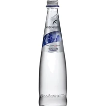 Упаковка мінеральної води San Benedetto газованої 20х0.5 л скло (8001620003220_20): Об'єм, л 10