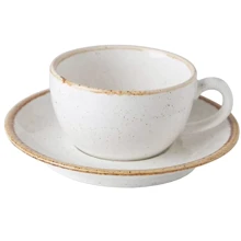 Чашка с блюдцем Porland Seasons Beige 200 мл (213-222105.B): Тип Чашка c блюдцем