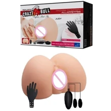 Мастурбатор вагина и анус с двойной вибрацией CRAZY BULL - Judy Vibrating, BM-009095Z-1: Для кого Для мужчин